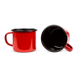 0,35l emalje kaffekrus | Almindelig B.