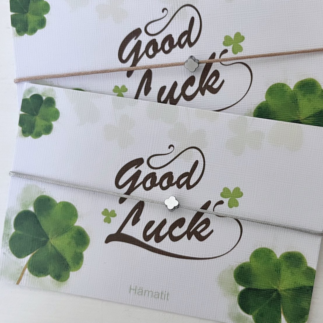 Bransoletka koniczynka Good Luck