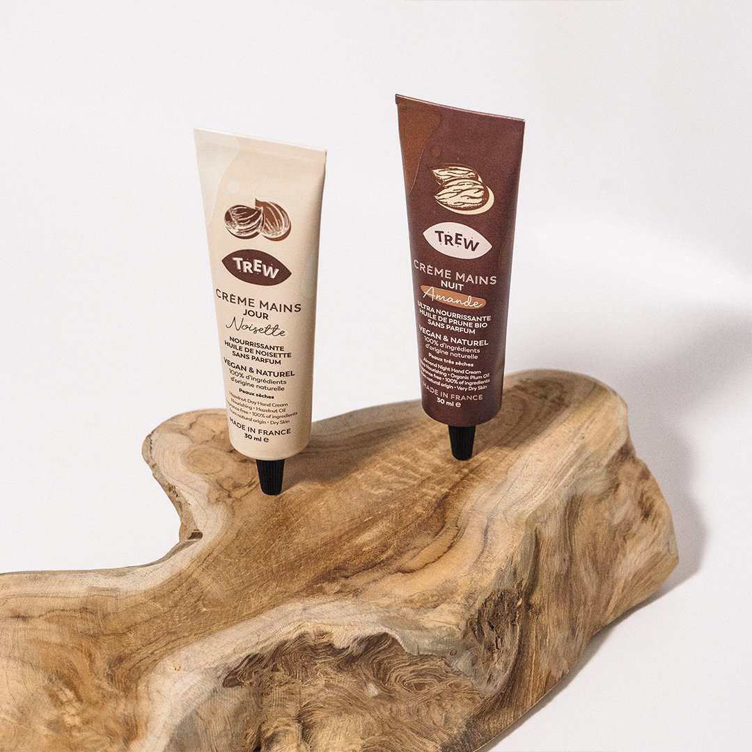 Our Pack of creams: 100% natural & Vegan Night Hand Cream & Day Cream