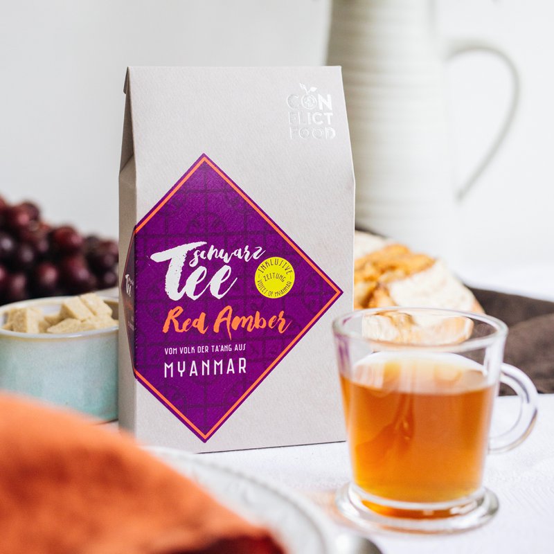 TÃ© negro orgÃ¡nico Paquete de paz â€œAmbar rojoâ€