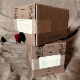 100% Local Organic Virgin Rapeseed Oil, 5L, vegetable oil in cardboard packaging