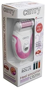 Camry CR 2156 Hornhautentferner pink & weiß, Mehrfarbig, Einheitsgröße