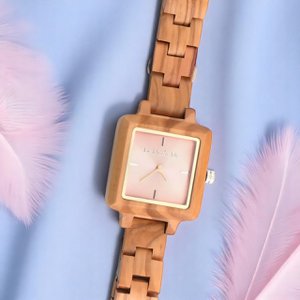 Bekijk La Piccola Natura, Natural, Pink Display, Olivewood, Rustical