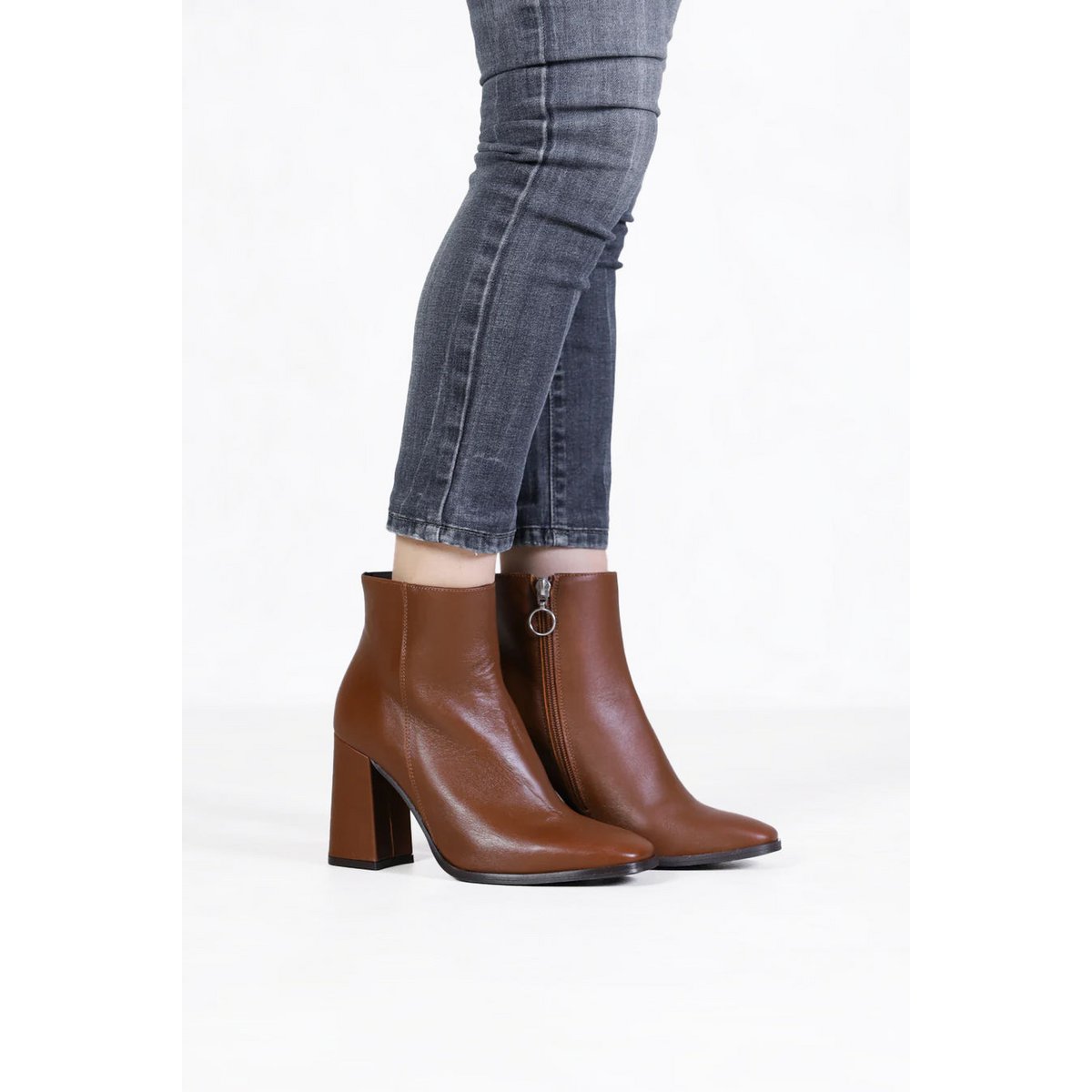 CHARLOTTE CUOIO - Heeled Ankle Boots