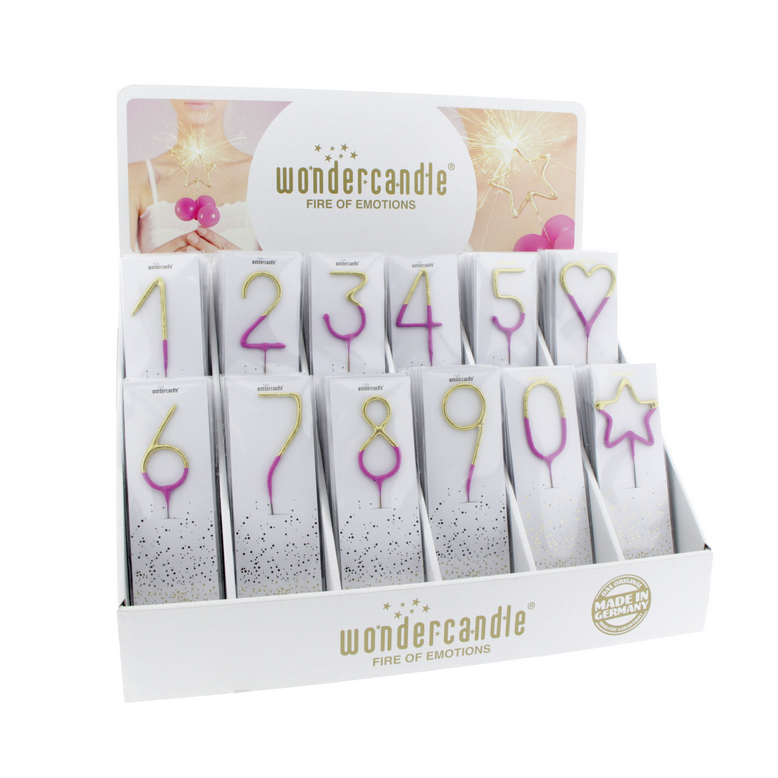 Bicolor 2-farbig Sortiment 144 Wondercandle® classic