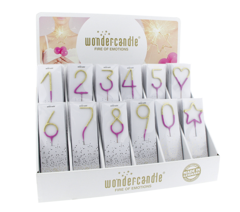 Bicolor 2-farbig Sortiment 144 Wondercandle® classic