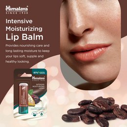 Balsamo per labbra idratante intensivo al burro di cacao dell'Himalaya - 4,5 g