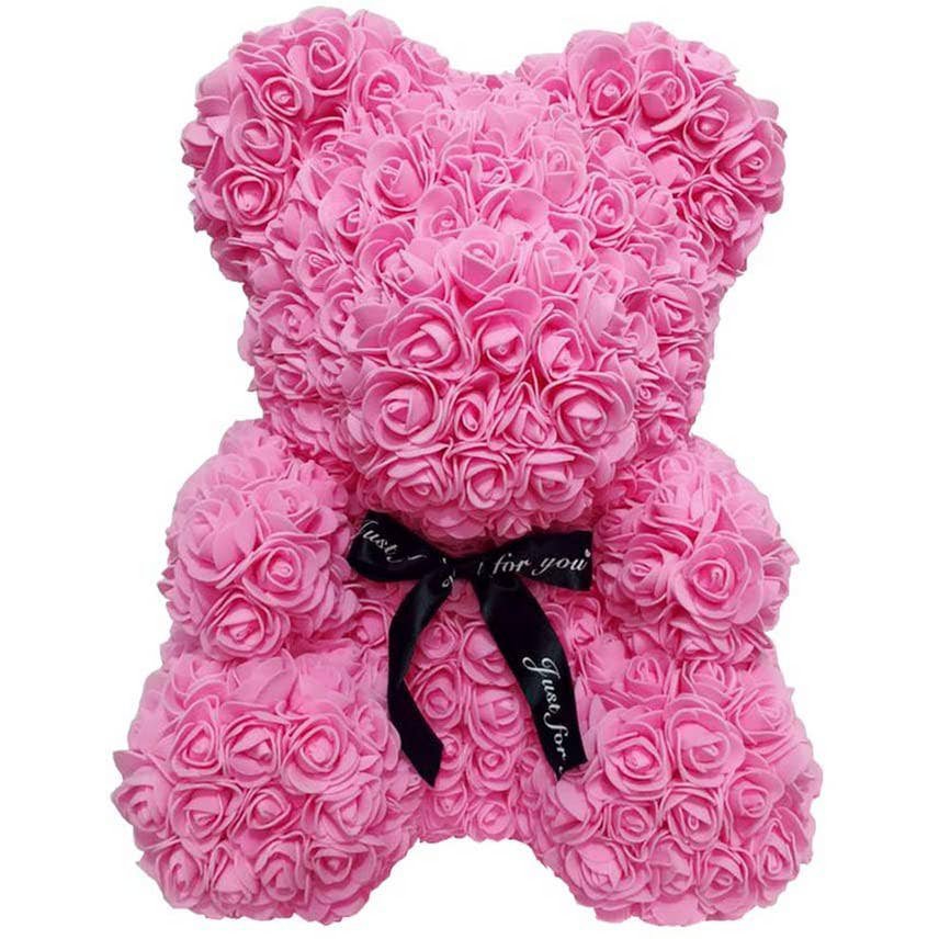Osito de peluche rosa 25cm Rosa