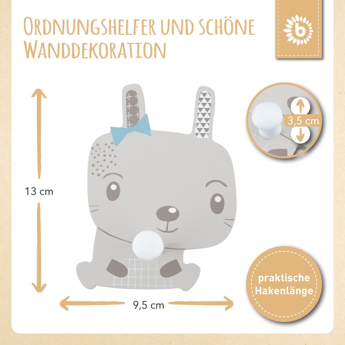 Wall hooks Hase