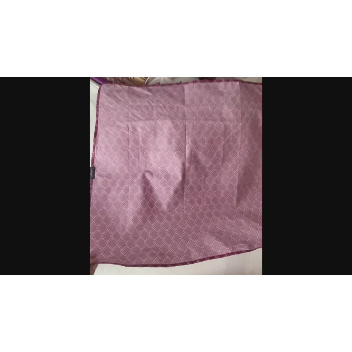 Furoshiki 3-formaatbundel - enkelzijdig - bordeauxrode bogen - FabRap