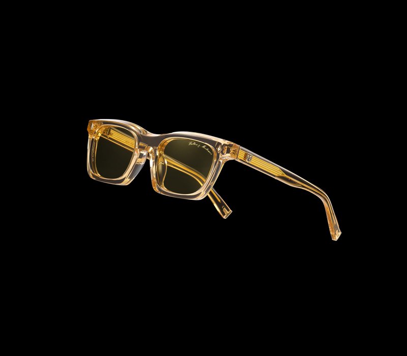 Walton & Mortimer n. 54: occhiali da sole "Inferno" Shimmer Champagne