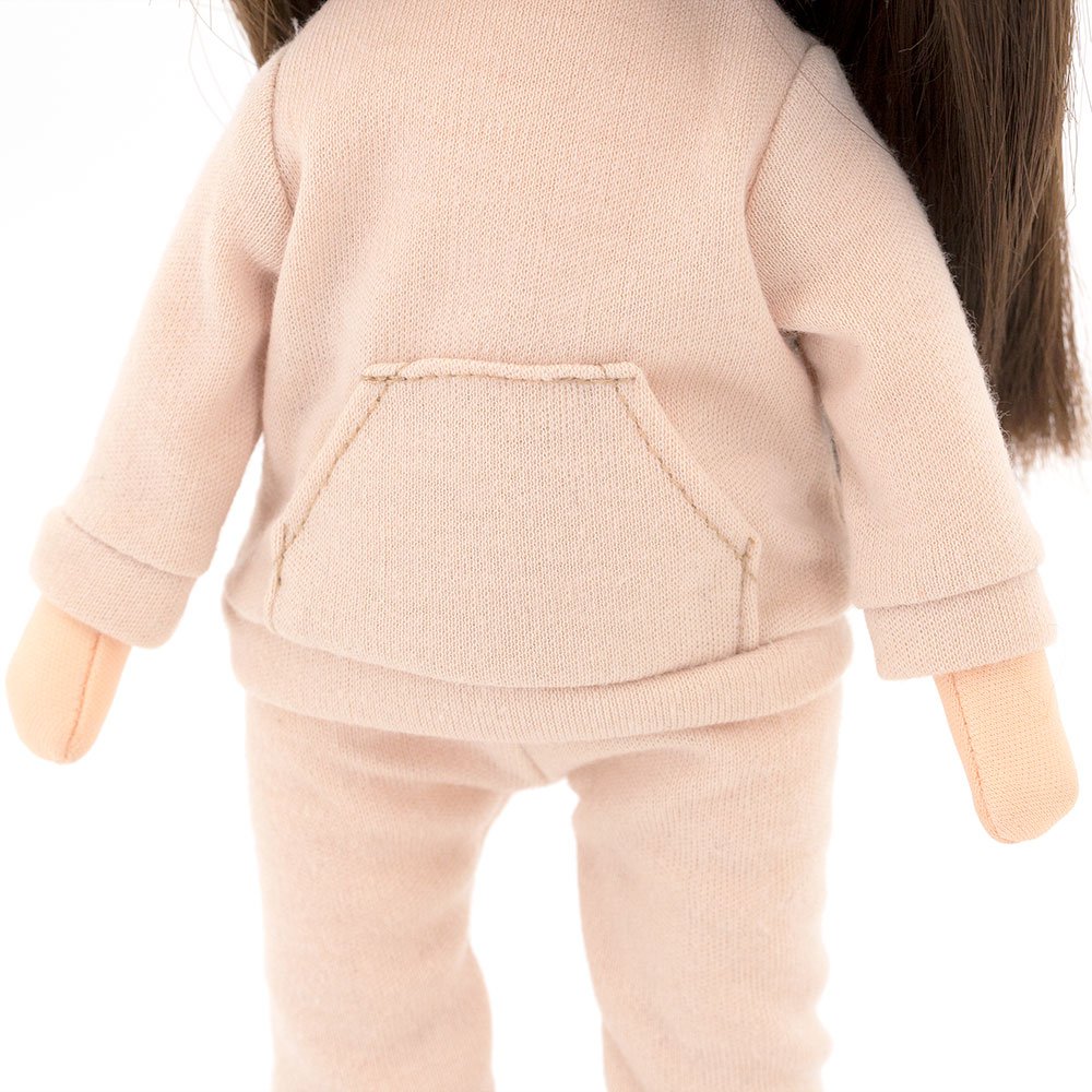 Soft toy, Sweet Sisters - Clothing set: Beige Tracksuit (35cm)