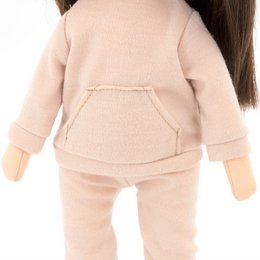 Soft toy, Sweet Sisters - Clothing set: Beige Tracksuit (35cm)