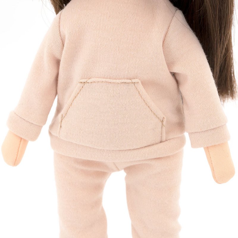 Soft toy, Sweet Sisters - Clothing set: Beige Tracksuit (35cm)