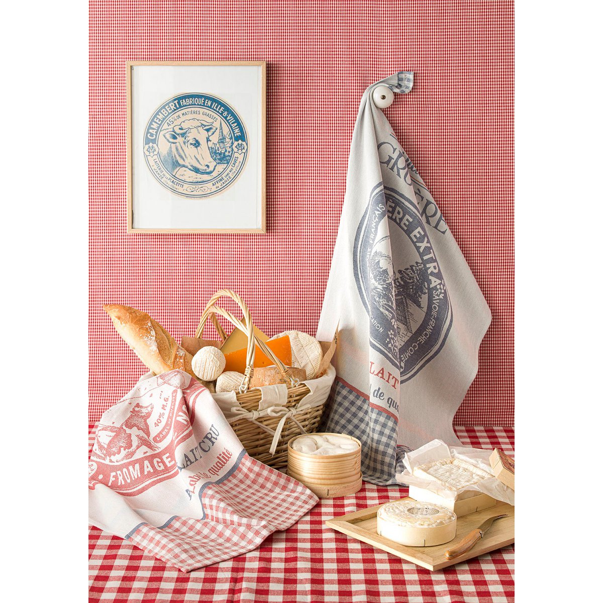 Tea Towel Véritable Camembert