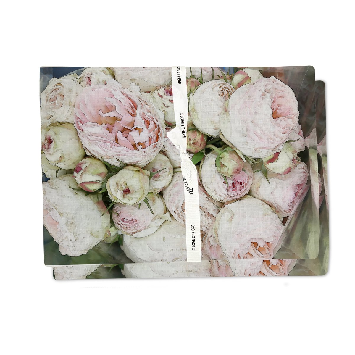 Placemat in Peony Pink