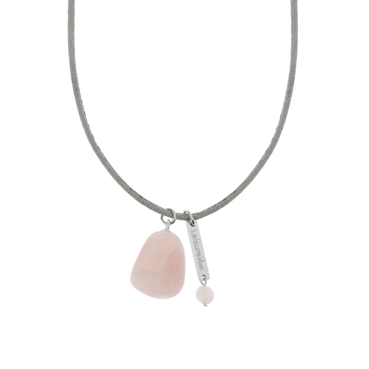 Collar de piedras preciosas – CUARZO ROSA