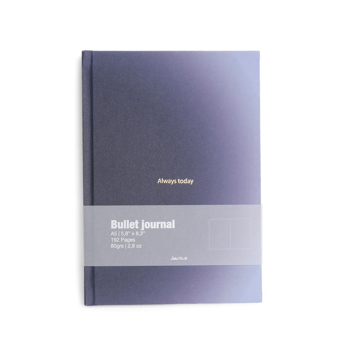 NOTEBOOK BULLET ACQUA A5 HF