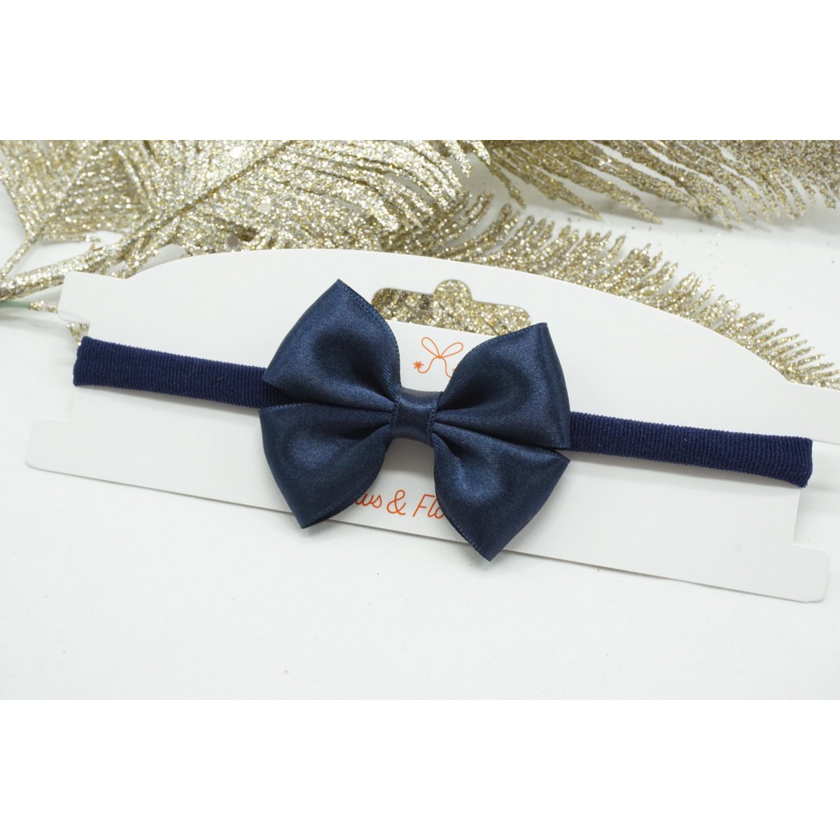 Serre-tête nylon regular mini satin