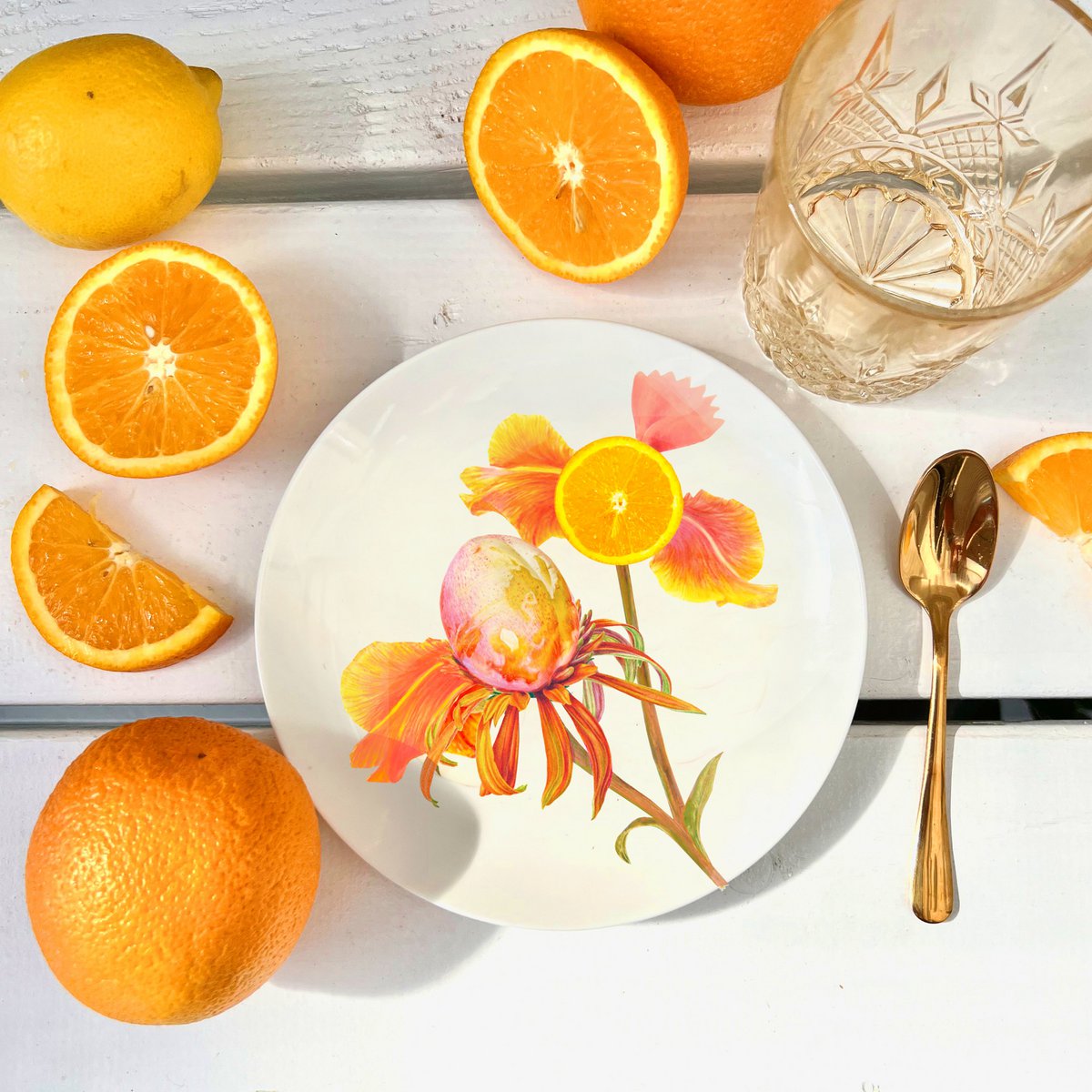 Botanical Wonders - Set of 4 breakfast plates
