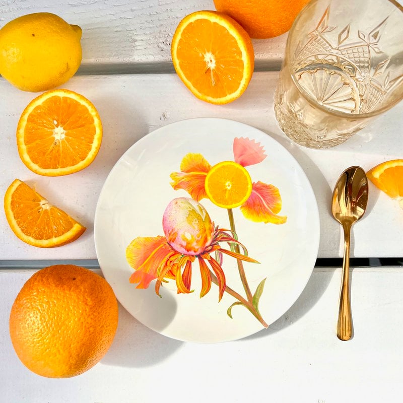 Botanical Wonders - Set of 4 breakfast plates