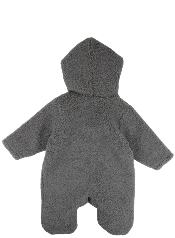 Teddy-Overall mit Kapuze