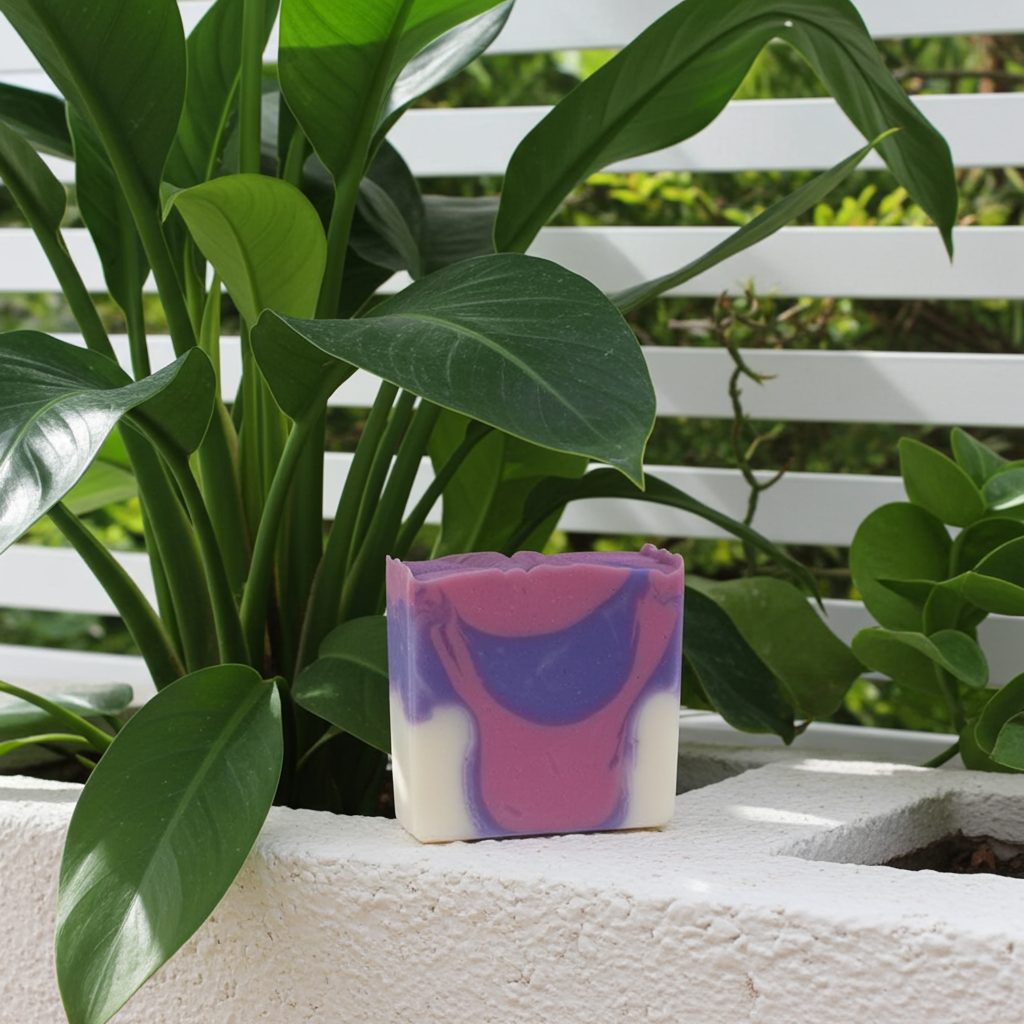 Rose Geranium Soap with Shea Butter