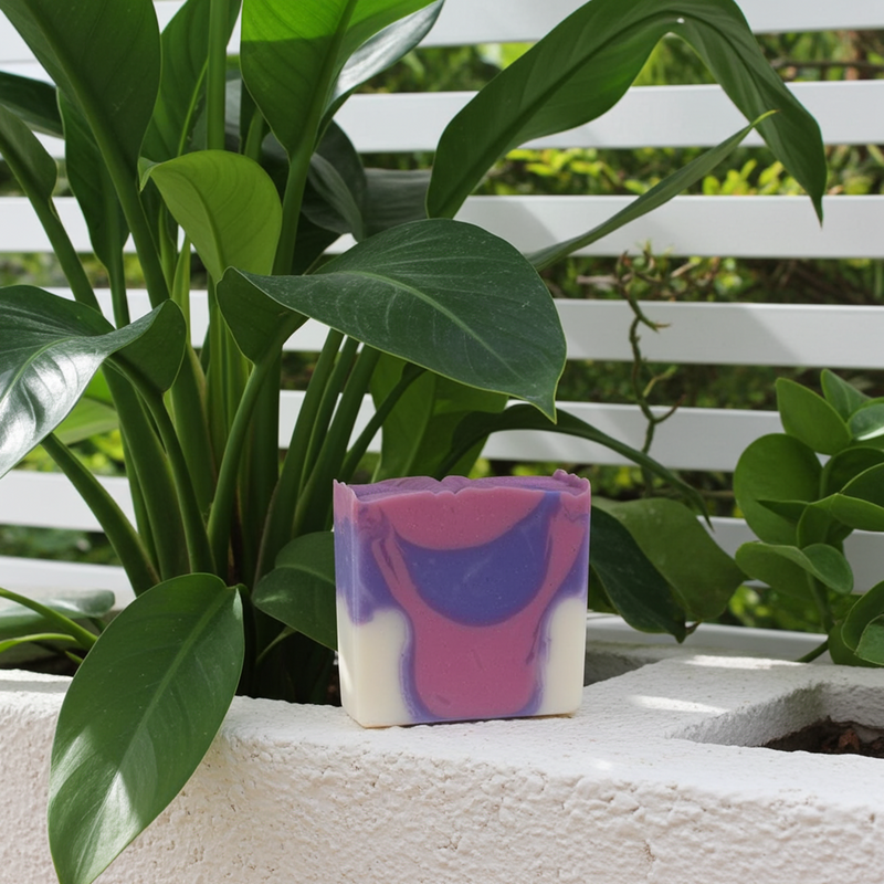 Rose Geranium Soap with Shea Butter