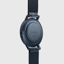 Orologio gradiente blu navy