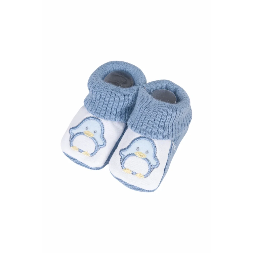 Patucos de punto para bebé, pingüinos, paquete de 10