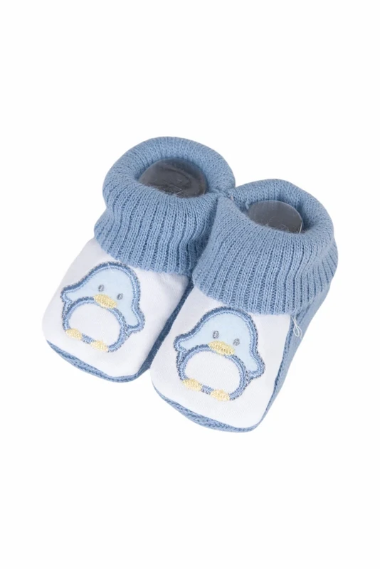 Patucos de punto para bebé, pingüinos, paquete de 10