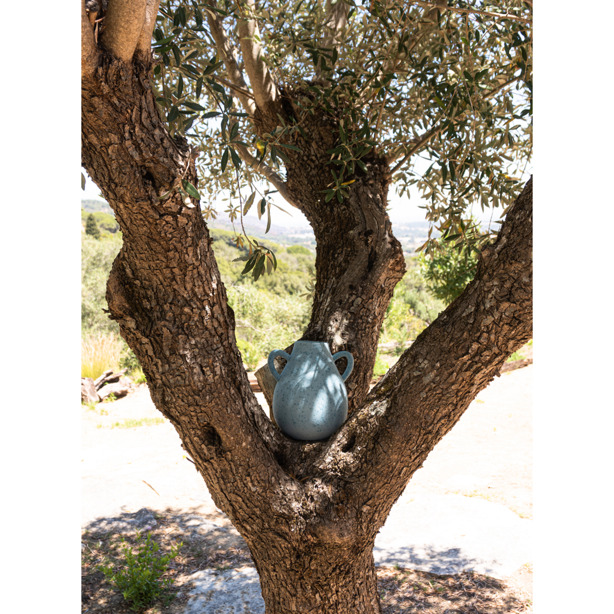 Primavera vase blue