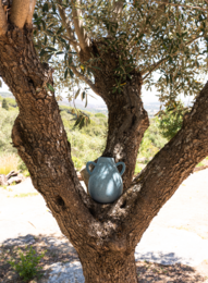 Primavera vase blue