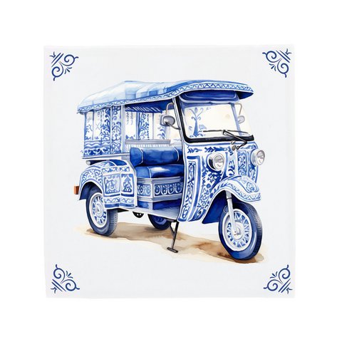 Klassieke Thaise Tuk-Tuk
