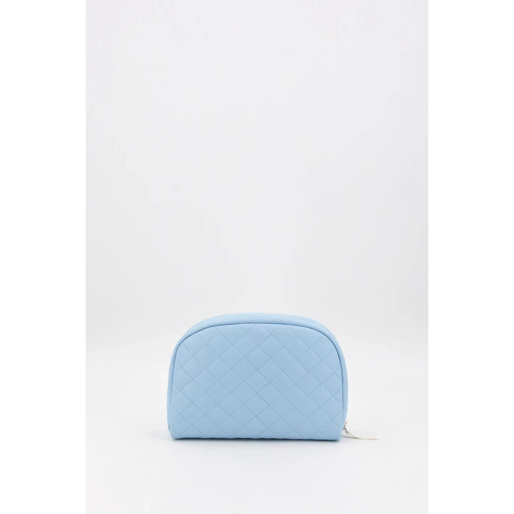 Trousse de toilette matelassée pour bébé avec nœud, rose