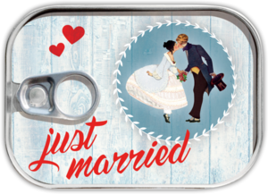 Kan "Just Married" mailen