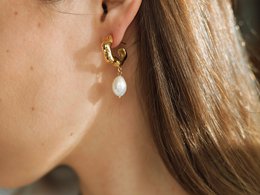 Barretta - Bridal Pearl Earrings