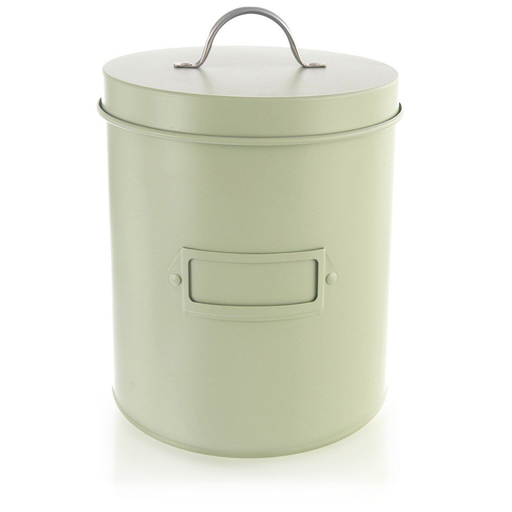 Storage Container Metal Green GREENISH 3.3 l