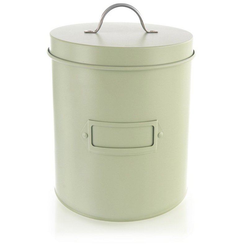 Storage Container Metal Green GREENISH 3.3 l