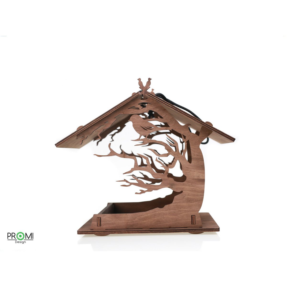 Vogelhäuschen – Hängendes Vogelhäuschen aus Holz