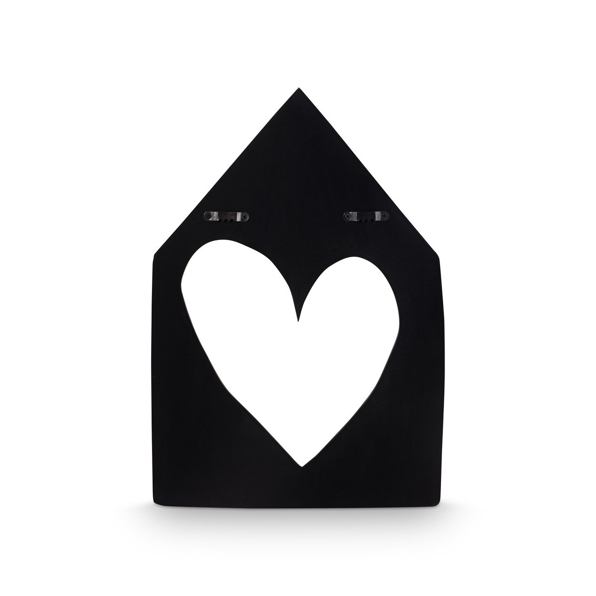 Wall Ornament House Black 41.5x29cm