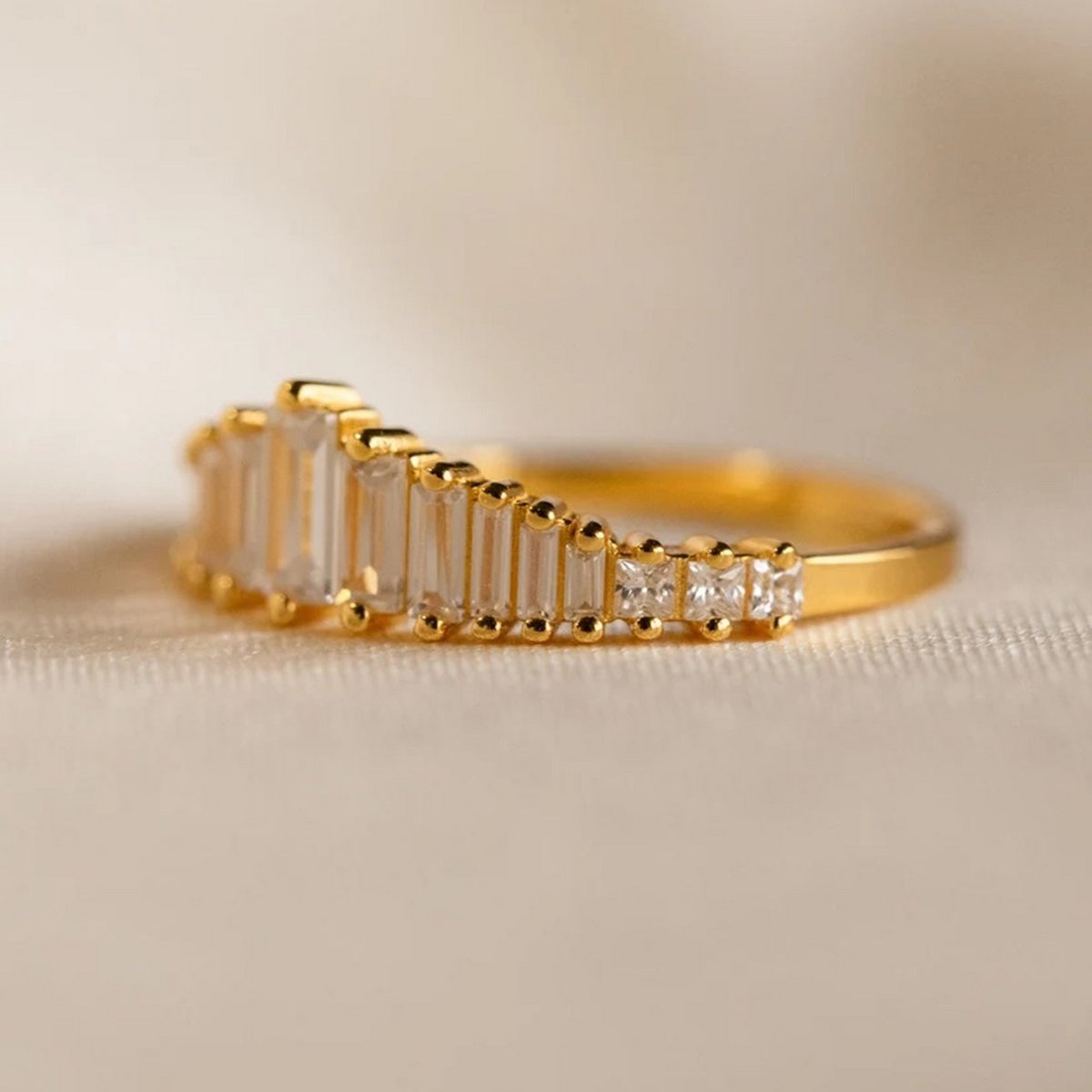 Gold Vermeil Size 9