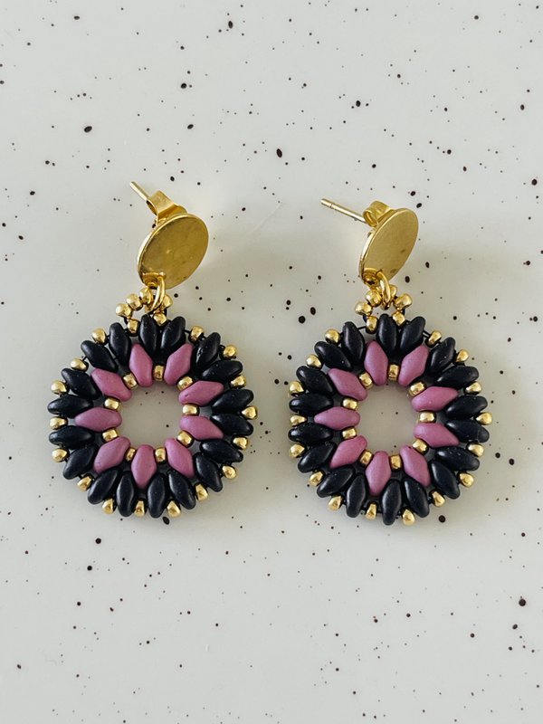 Oorbellen Duo Rond 