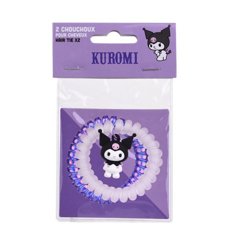 Set von 2 Spiralelastik für Kuromi -Haare