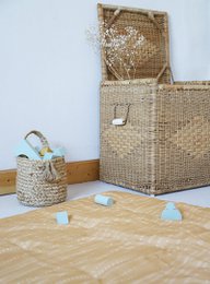 NEPO CARAMEL bohemian print baby rest mat