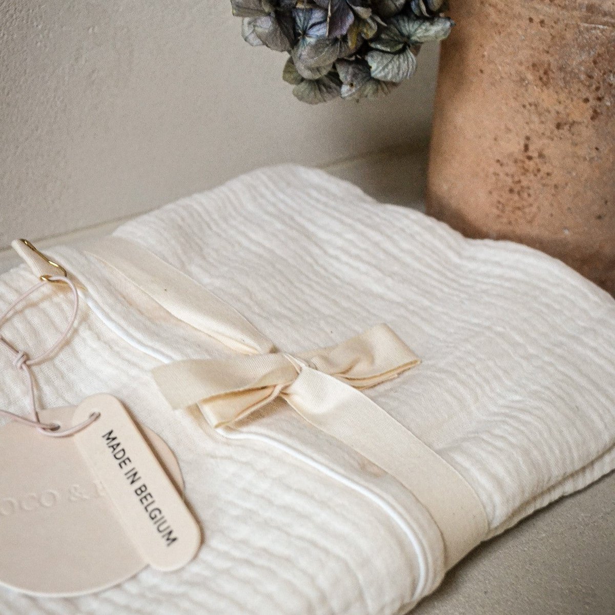 Charlie Cream Changing Mat Cover