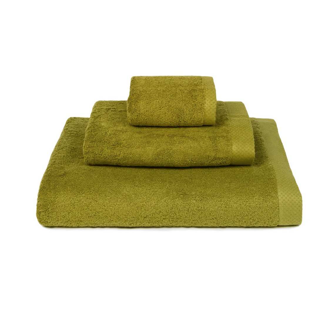 Badetuch Luxus Olive