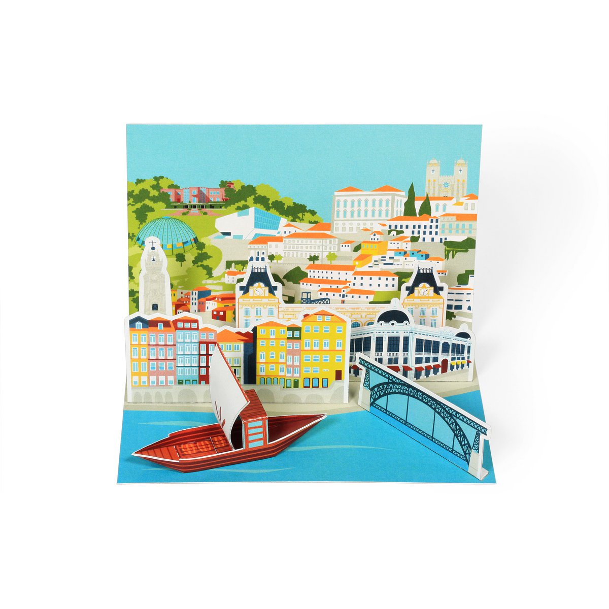 Carte postale de Porto Diorama