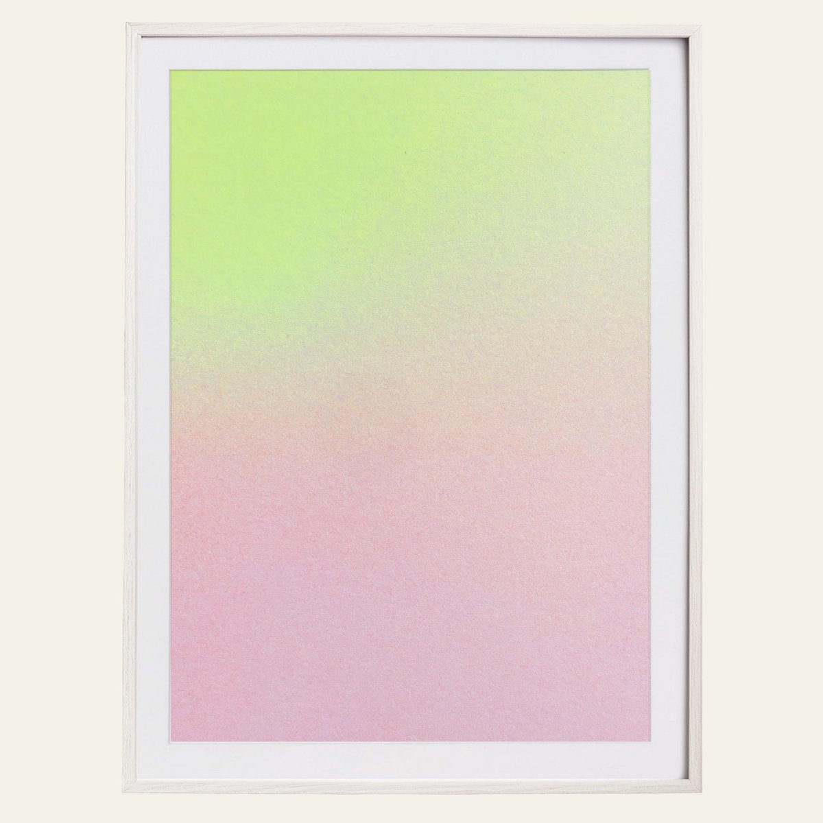 Risographie - ArtPrint Poster - Feeling Yellow - Din A3