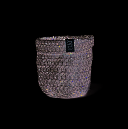 SIZO Knitted Paper Bag Black z wodoodporną biodegradowalną wyściółką